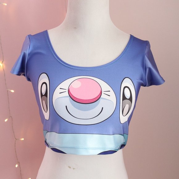 Living Dead Clothing Pokemon Popplio Crop Top - Picture 2 of 8